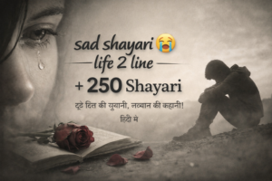 sad shayari😭 life 2 line