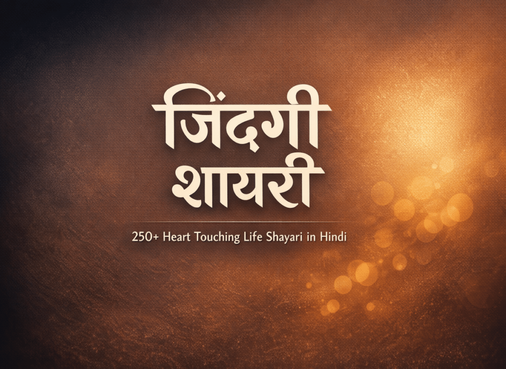 Zindagi shayari in hindi