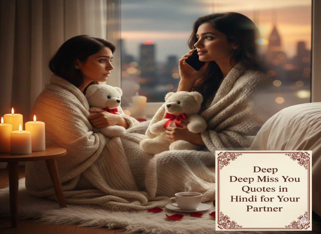 Deep Miss You Quotes in Hindi for Your Partner