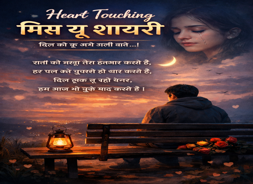 Heart Touching Miss You Shayari