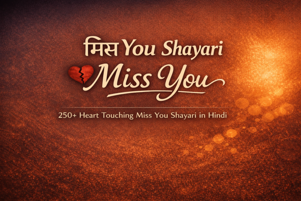 misss you hsayari in hindi
