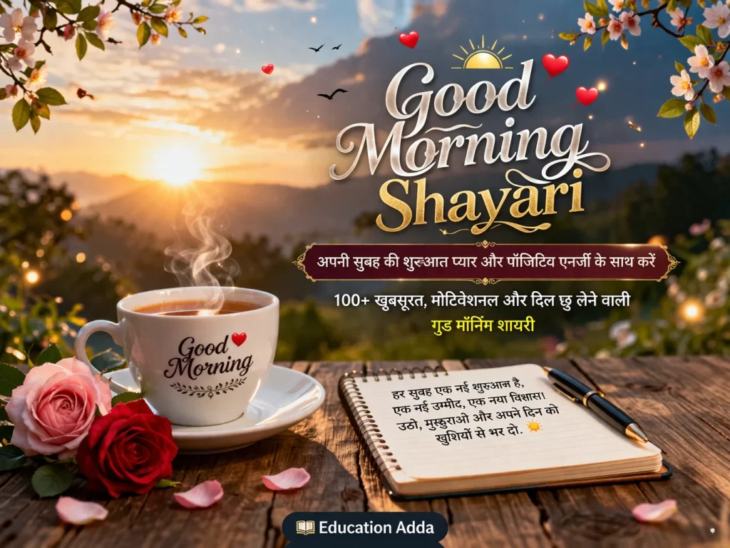 Good morning shayari
