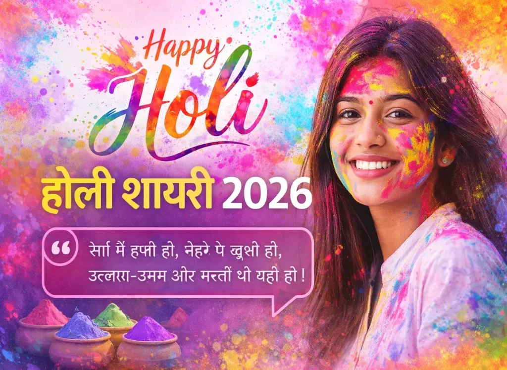 Holi Shayari 2026