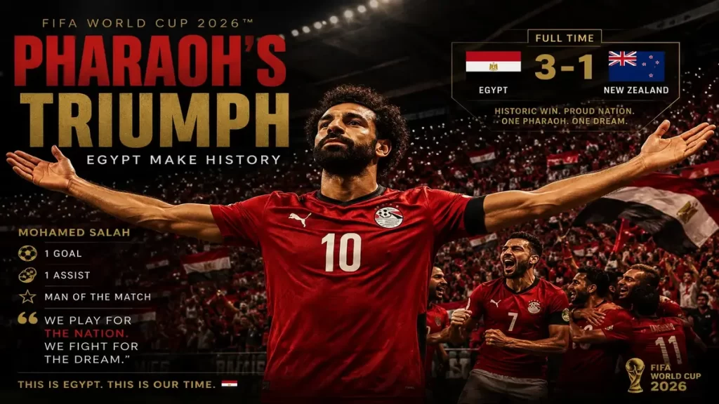Egypt vs New Zealand
